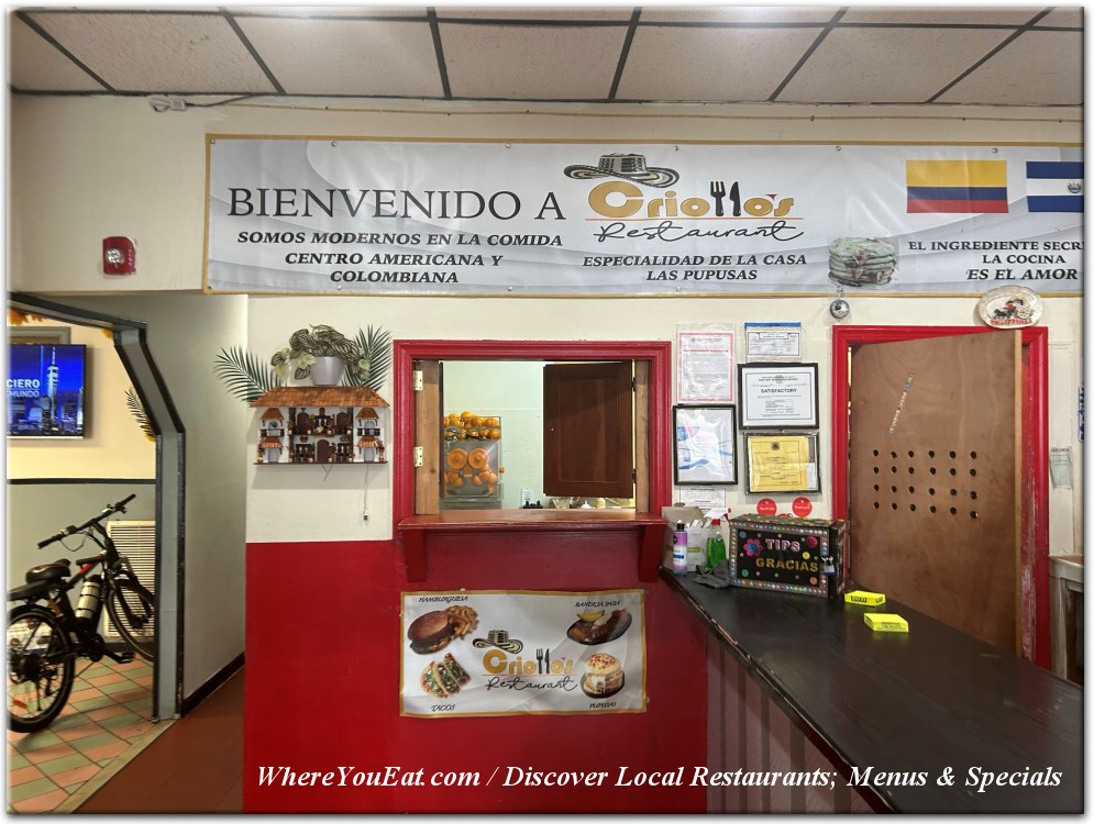 Criollo's Restaurant Foods